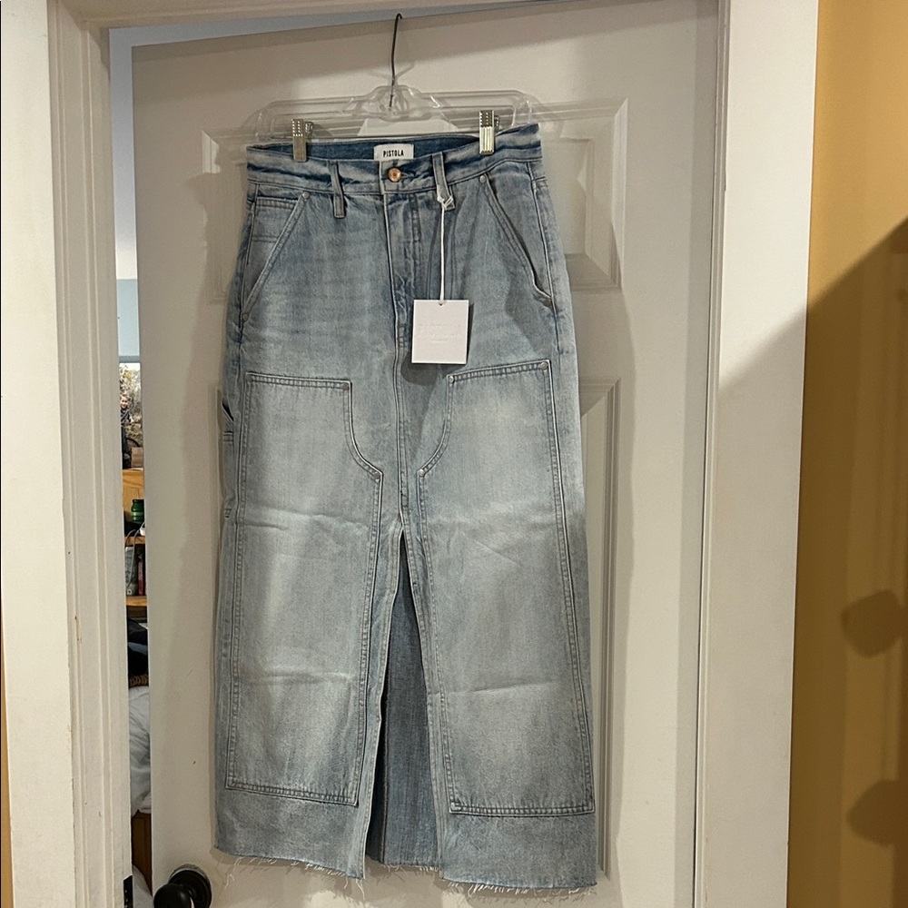 Pistola Blue Denim Skirt